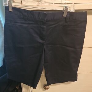 Lands' End Navy Blue Shorts Size 8 Womens